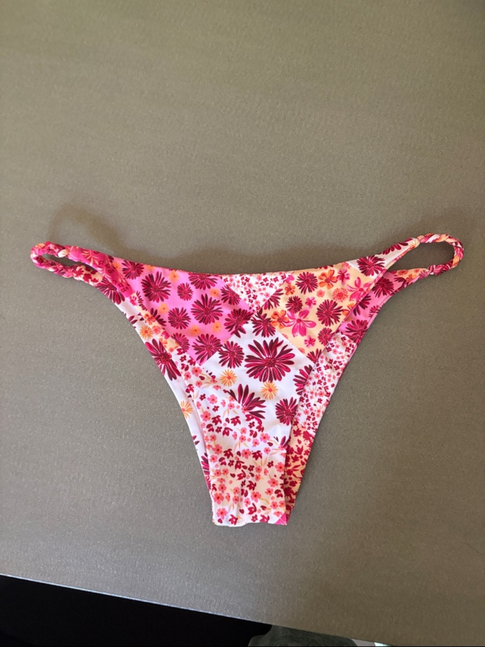 Kulani Kinis Pink Floral Bikini Bottom
